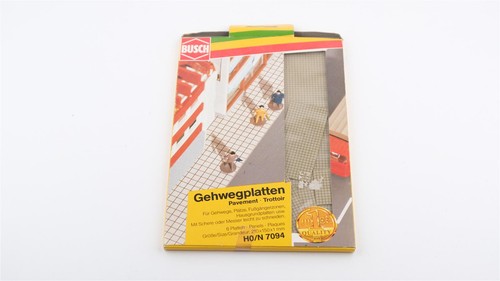 Busch 7094 gehwegplatten 6 - gehwegplatten,,