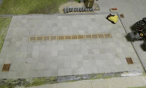 Gehwegplatten dunkelgrau 270